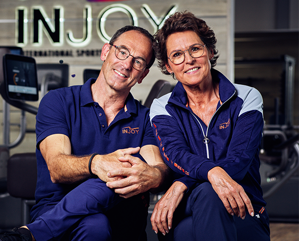 Annemarie Heil-Tölke and Klaus Tölke Injoy EGYM